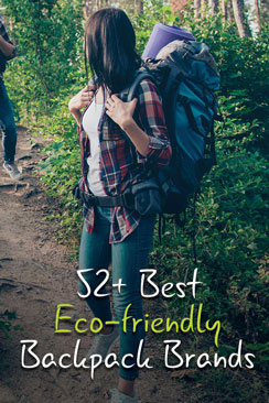 Eco friendly backpacks