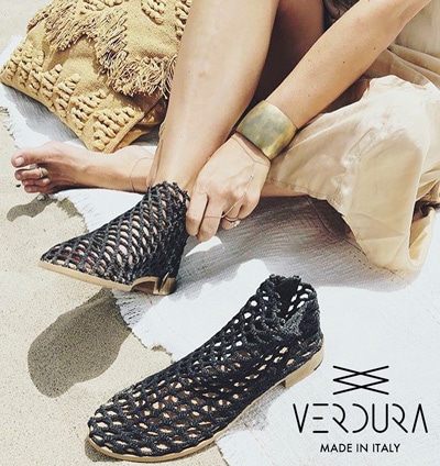 Verdura eco-friendly shoes made from recycled materials