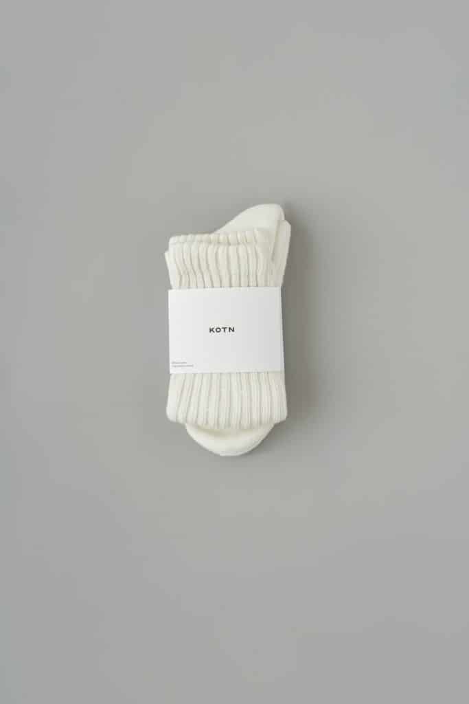 Kotn ethical cotton socks