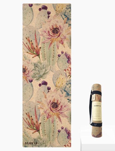 Scoria eco-friendly cork yoga mat