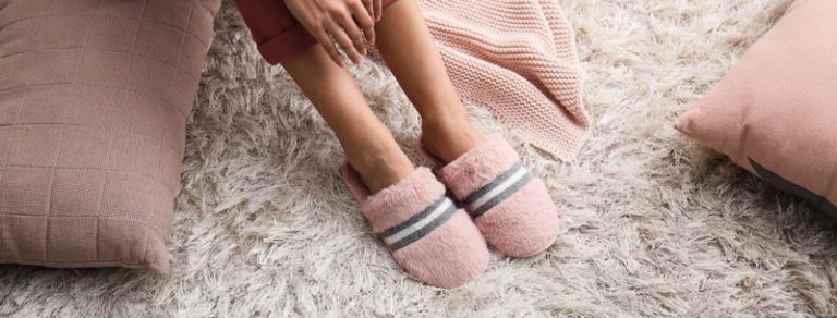 luxury vegan slippers