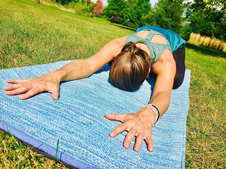 Yogosana environmentally-friendly yoga mat
