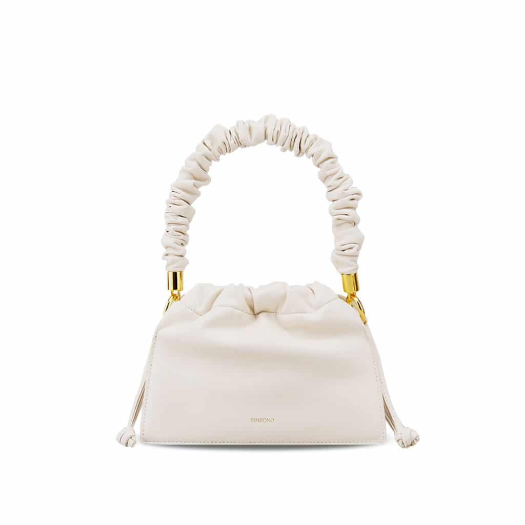 Sinbono white vegan handbag