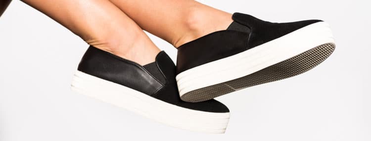 Sustainable slip on shoes