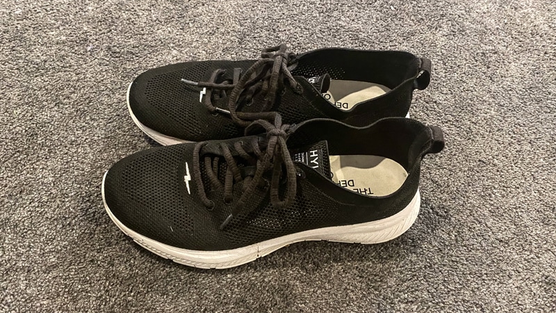 Hylo Athletics shoe review - picture after wear
