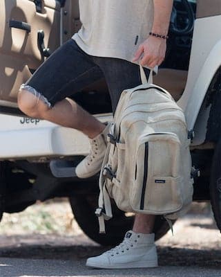 Hemptique organic hemp backpack