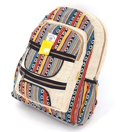 Himalaya Clothing Handmade hemp backpack